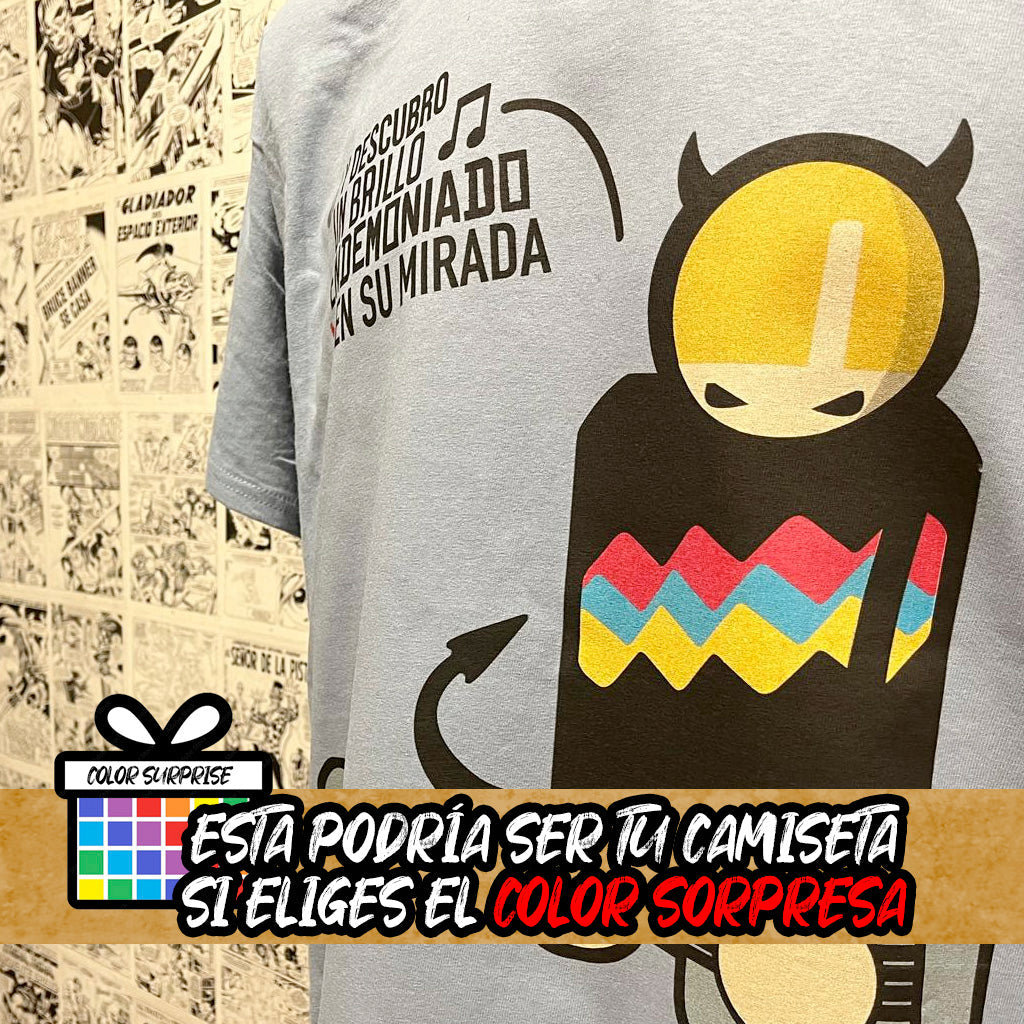 Camiseta de Los Planetas y su tema "La caja del diablo" del LP "Súper 8" | Infantil