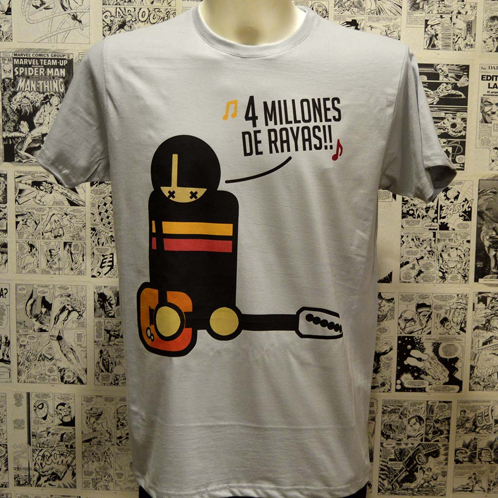 Camiseta de Los Planetas del tema "Un buen día" | Hombre - Vista Frontal