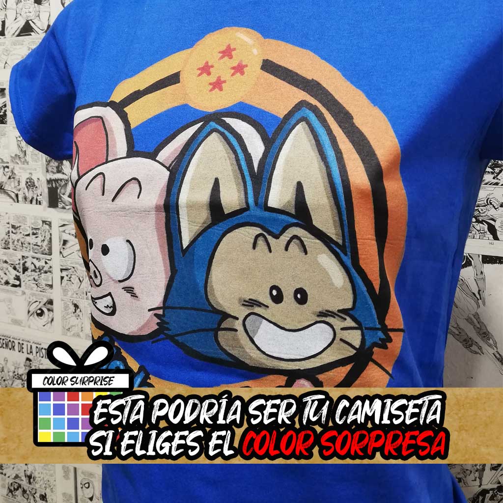 camiseta del anime dragon ball