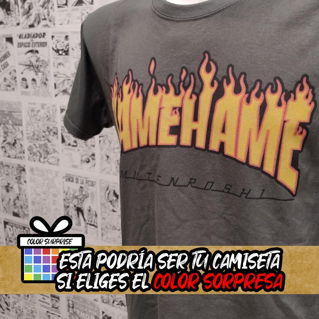 Camiseta Kamehame | Anime Dragon Ball | Mujer