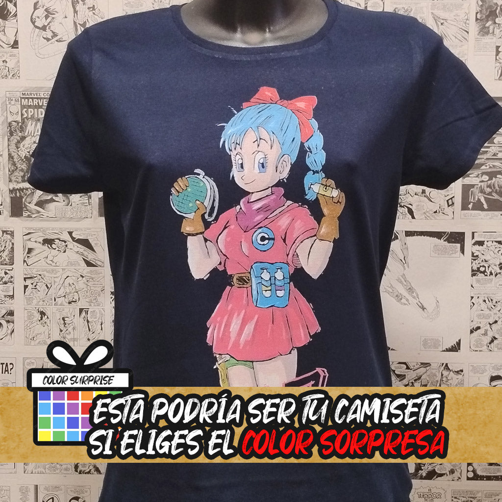 Camiseta Bulma | Anime Dragon Ball | Hombre