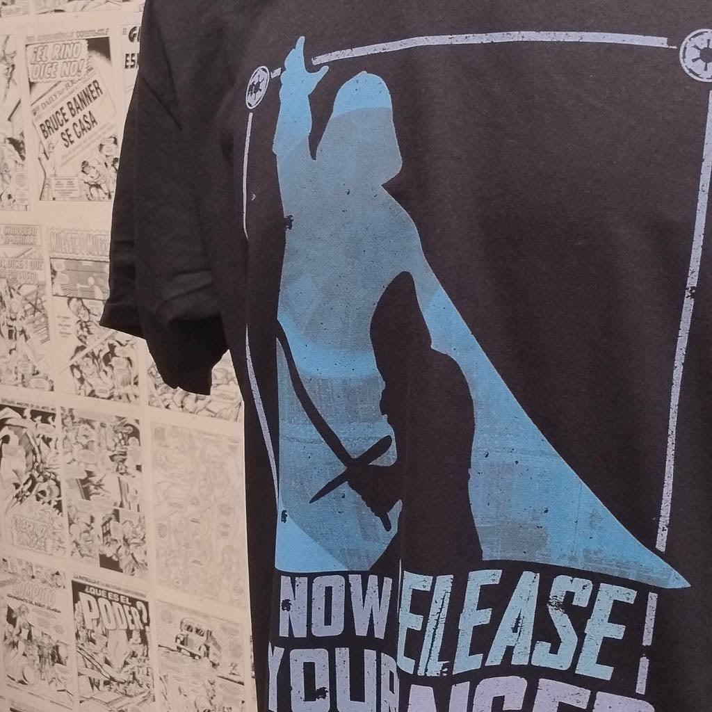 Camiseta Release Your Anger de las Películas de Star Wars