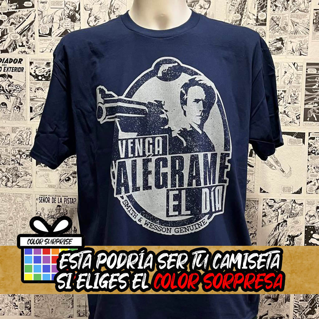 Camiseta Venga Alégrame el Día de la Película Harry el Sucio | Infantil