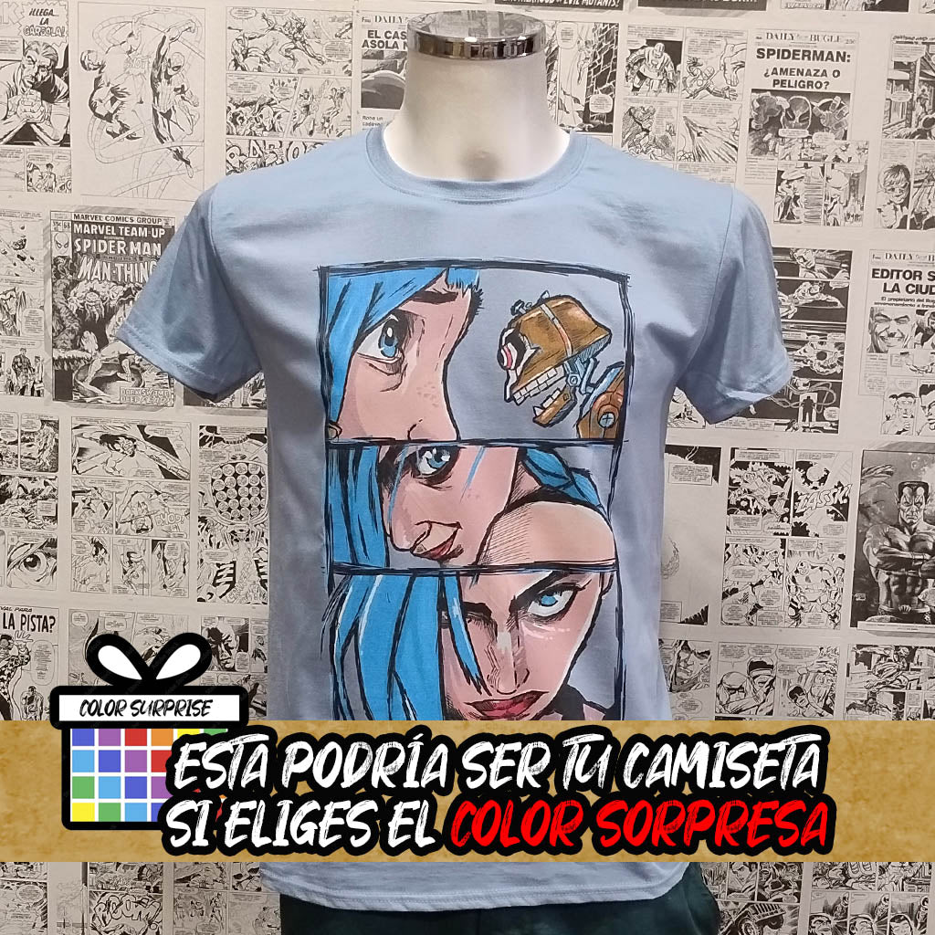 Camiseta de Jinx de la Series Arcane