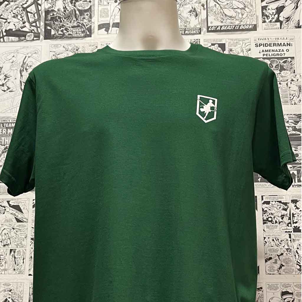 camiseta anime ataque a los titanes alas delante
