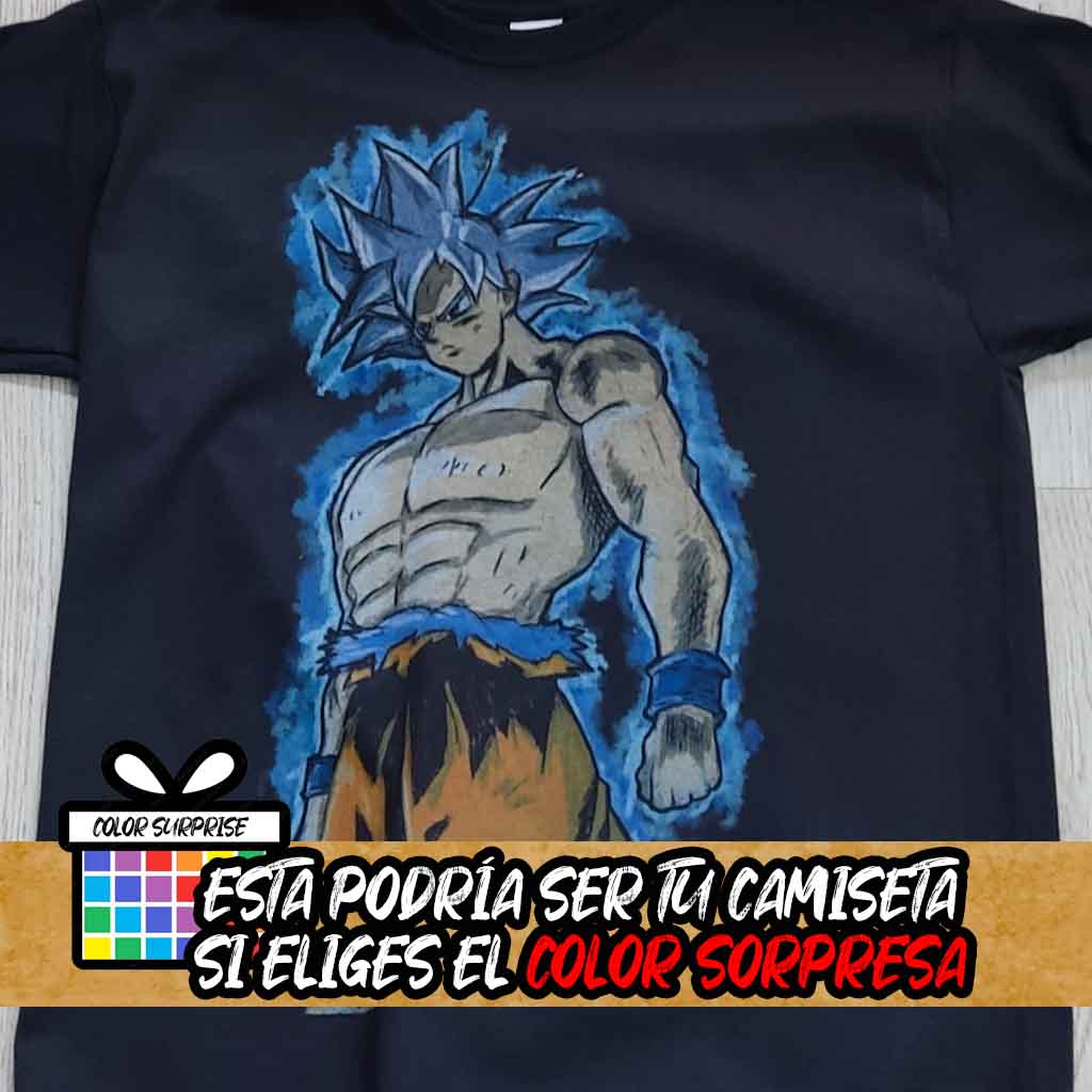camiseta anime dragonball gokuultra
