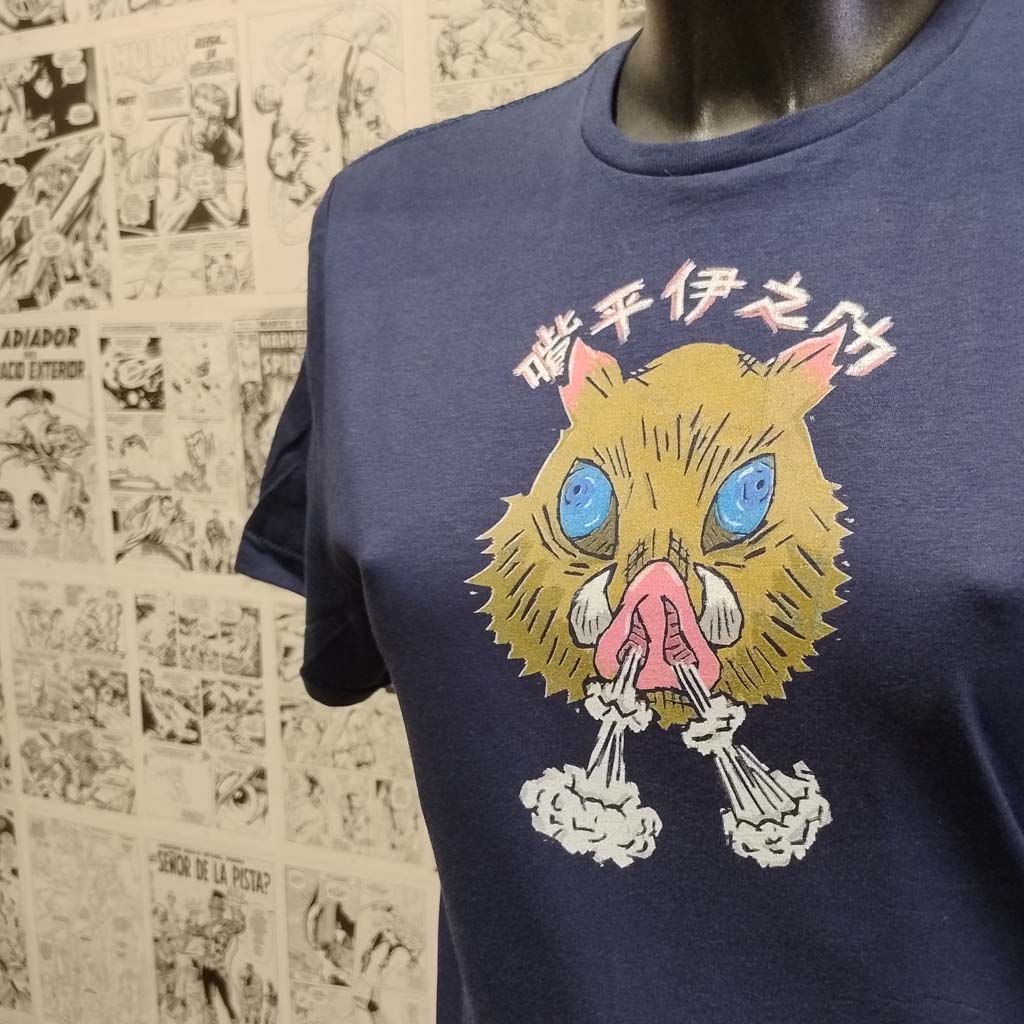 Camiseta de Inosuke del Anime Guardianes de la Noche