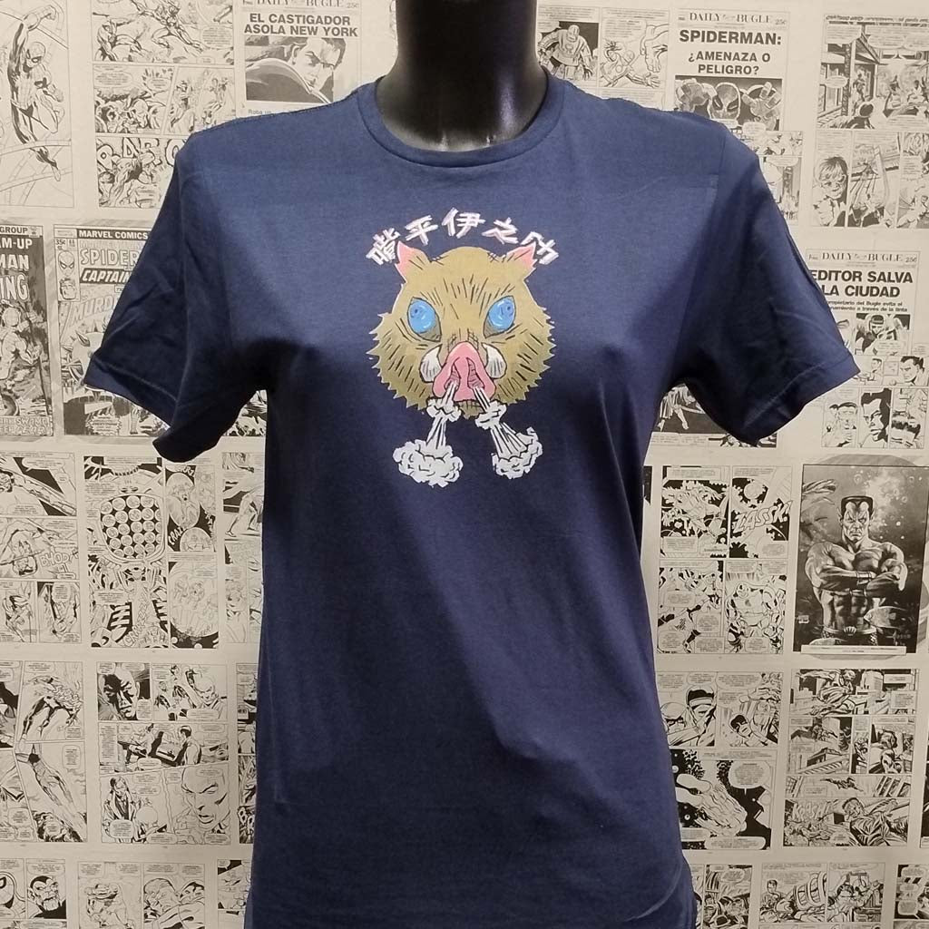 Camiseta de Inosuke del Anime Guardianes de la Noche