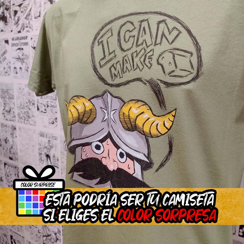 Camiseta de Senshi del anime Tragones y Mazmorras