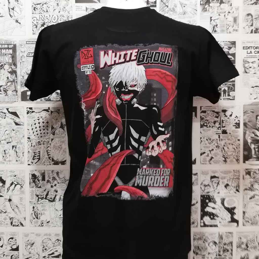 Camiseta Kaneki | Anime Tokyo Ghoul | Infantil - Vista Frontal