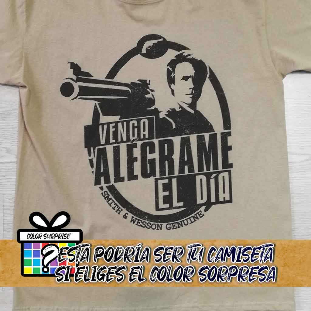 Camiseta Venga Alégrame el Día de la Película Harry el Sucio | Infantil