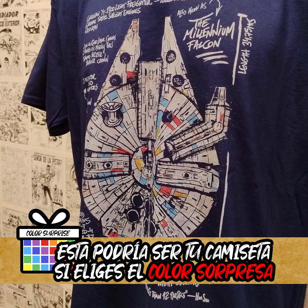 Camiseta Halcón Milenario | Películas de Star Wars | Infantil