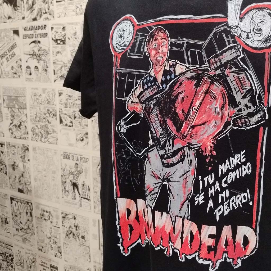 Camiseta Braindead | Película Tu Madre Se Ha Comido A Mi Perro | Mujer - Hombre Detalle