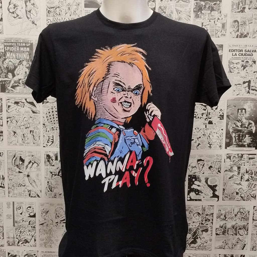 Camiseta El muñeco diabólico | Películas Chucky | Mujer - Vista Frontal