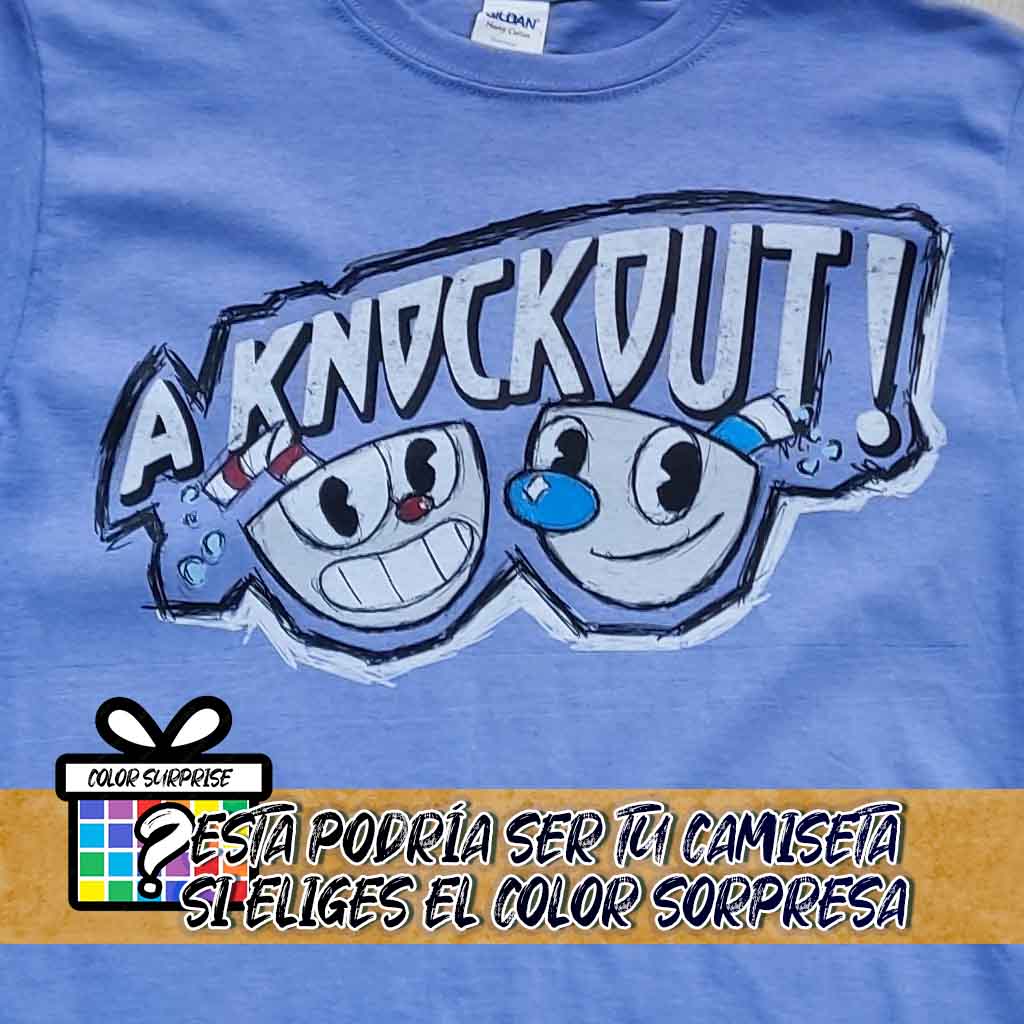 camiseta del videojuego, cuphead