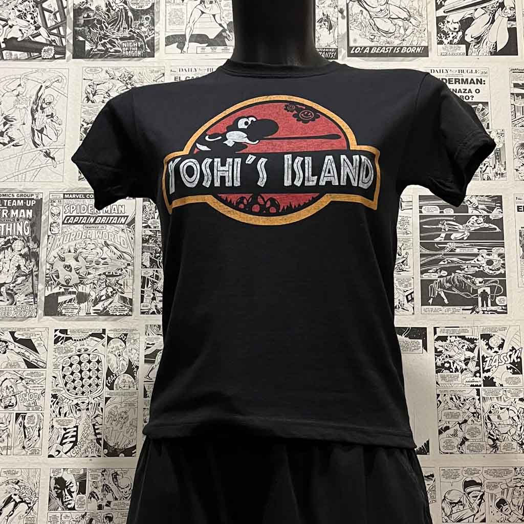 Camiseta de Yoshi | Videojuego Super Mario | Hombre - Vista Frontal