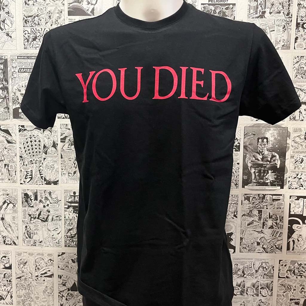 Camiseta YOU DIED | Dark Souls | Mujer - Vista Frontal