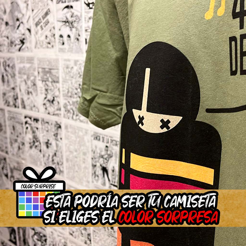 Camiseta de Los Planetas del tema "Un buen día" | Mujer