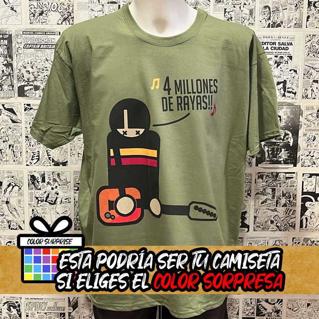 Camiseta de Los Planetas del tema "Un buen día" | Mujer