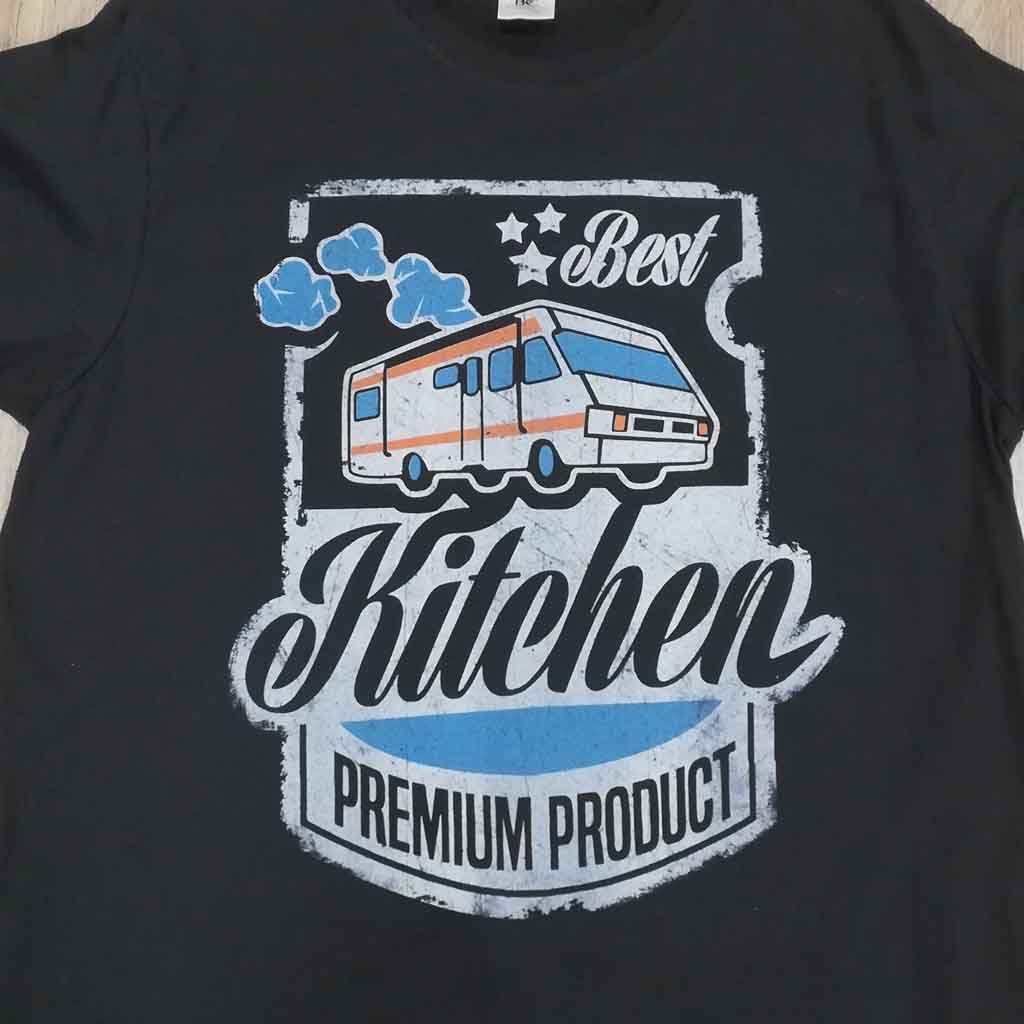 camiseta de la famosa furgoneta de la serie Breaking Bad