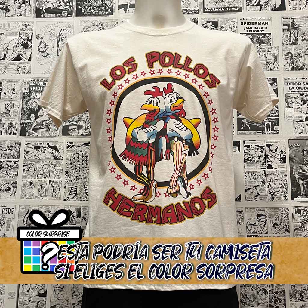 Camiseta Pollos Hermanos | Serie Breaking Bad | Infantil - Vista Frontal