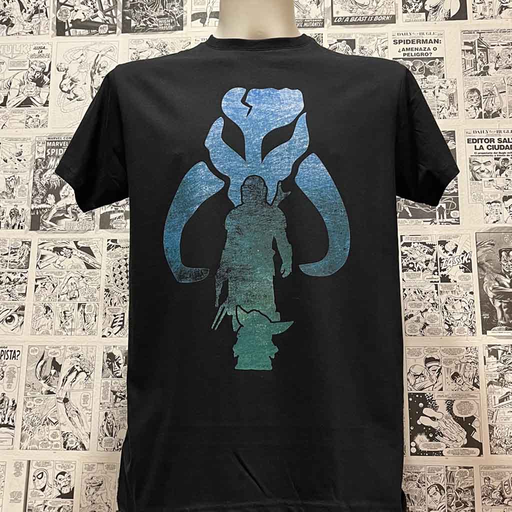 camiseta de la serie the mandalorian