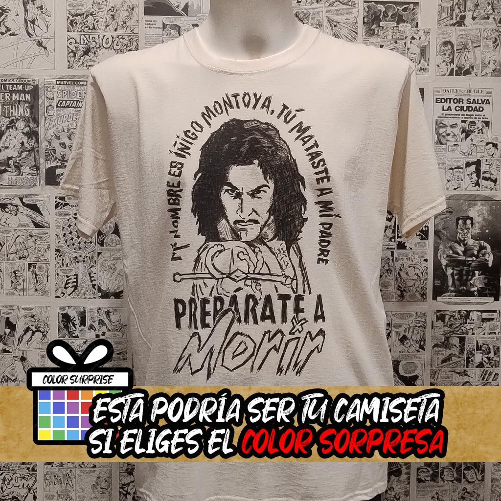 Camiseta de Iñigo Montoya de la Película La Princesa Prometida