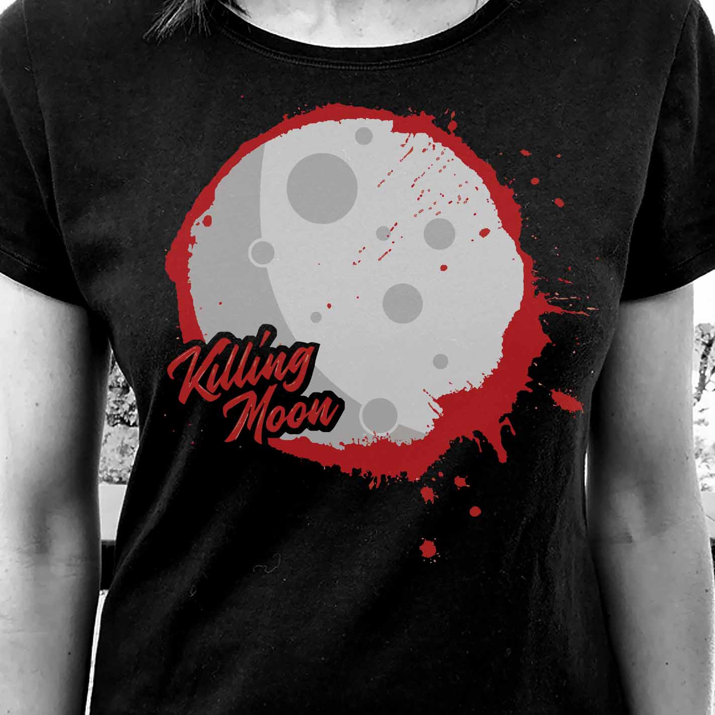 Camiseta The Killing Moon | Música Echo & the Bunnymen | Mujer - Vista Frontal