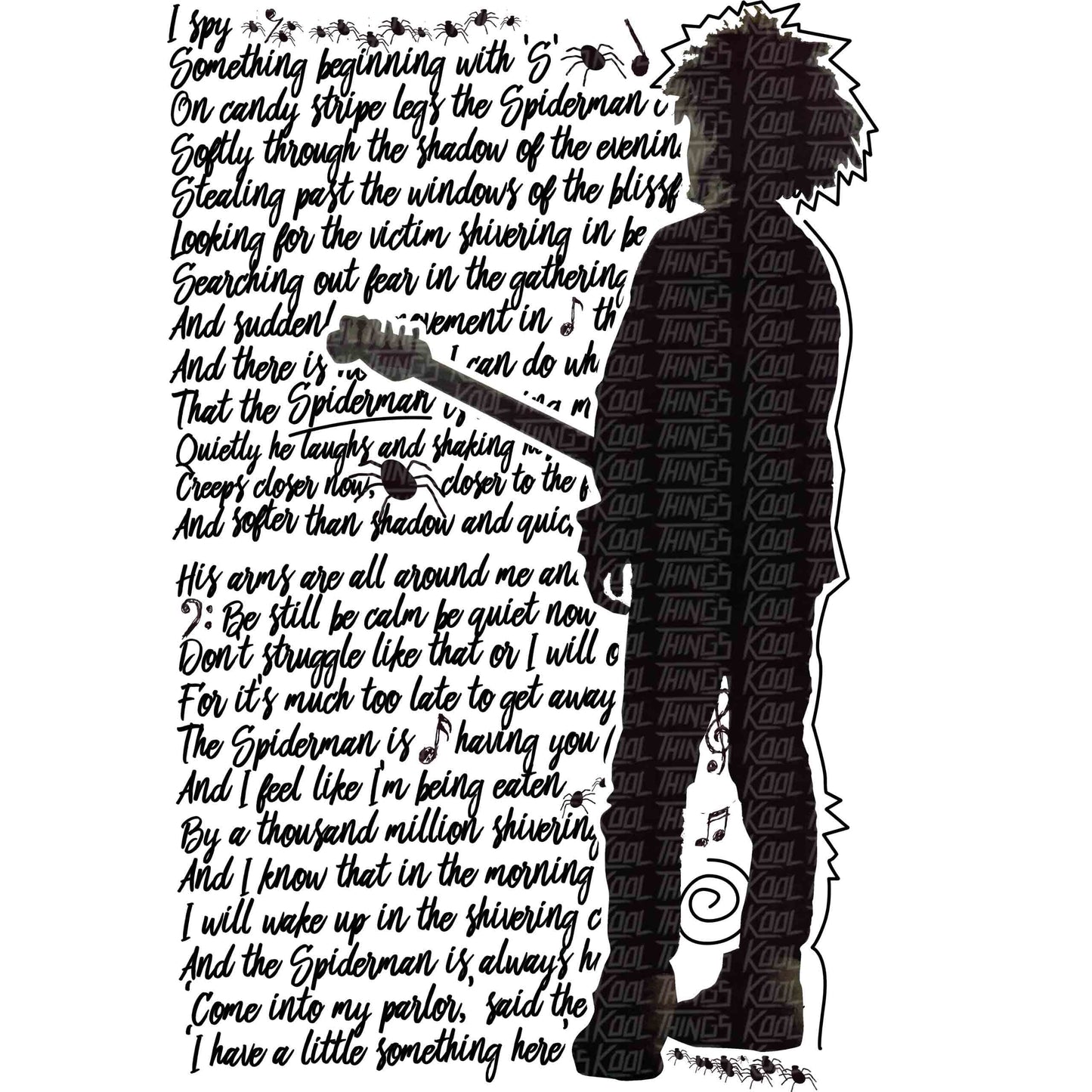 Camiseta Lullaby | Música The Cure | Hombre