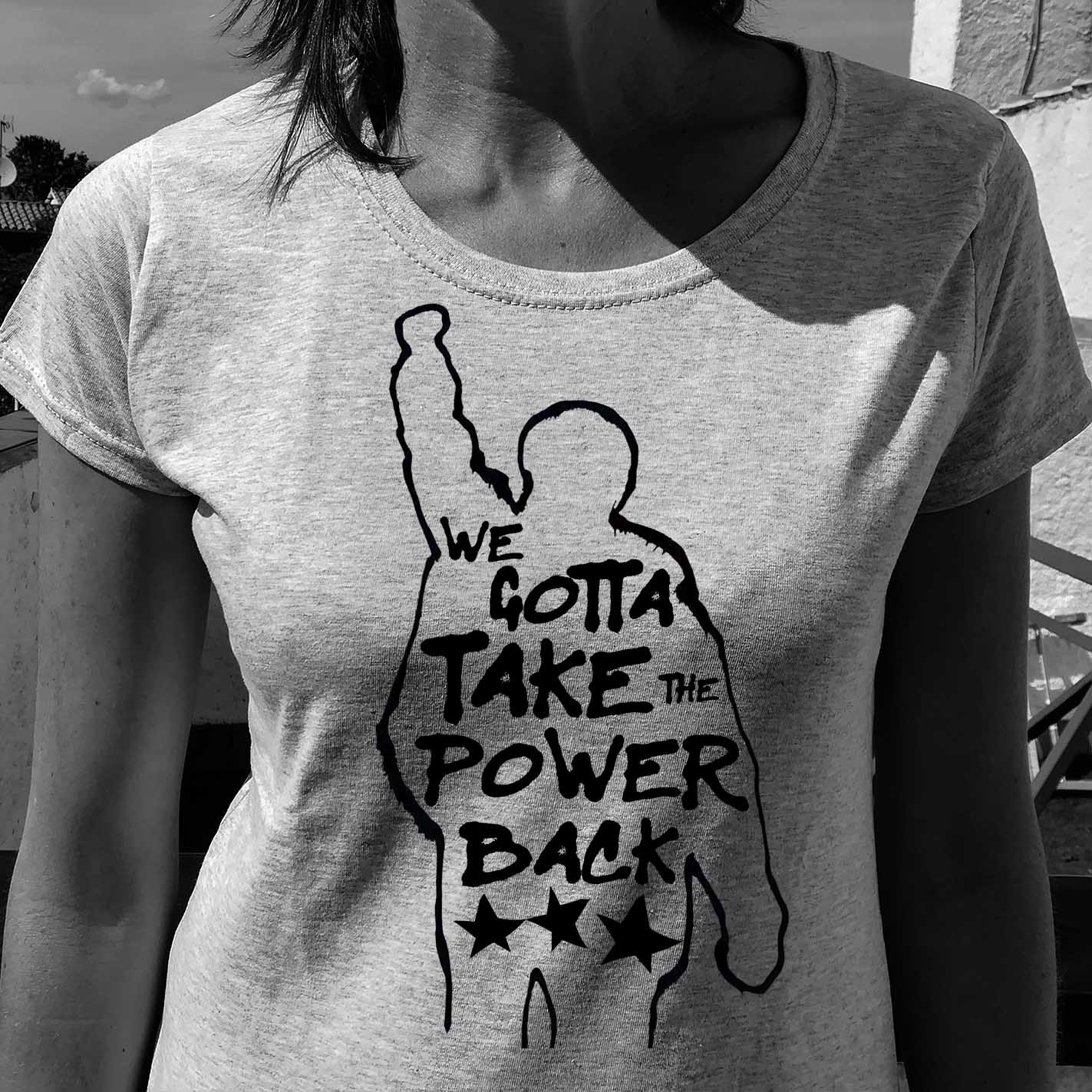 Camiseta Take the Power Back | Música Rage Against The Machine | Infantil - Vista Frontal