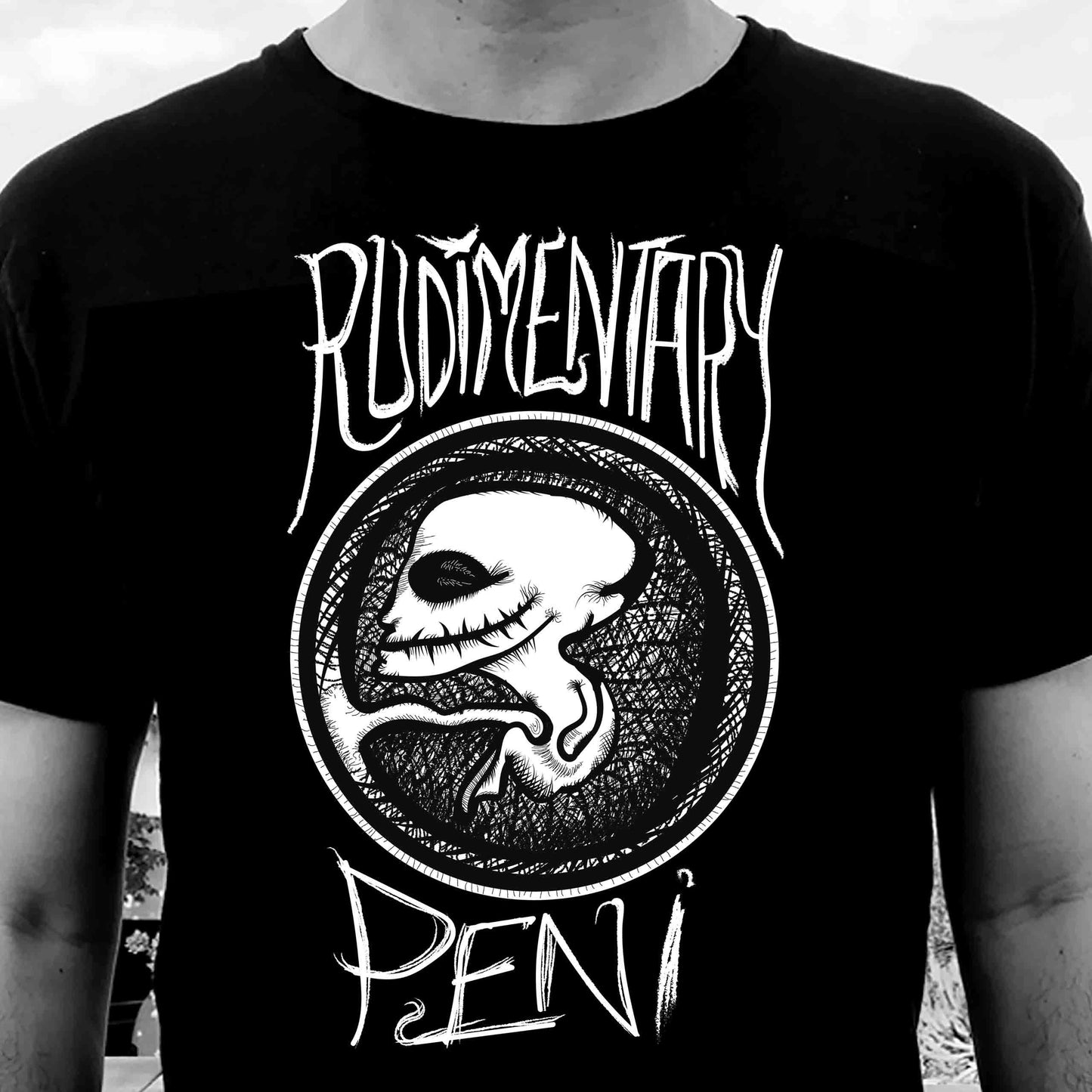 Camiseta Death Church | Música Rudimentary Peni | Hombre