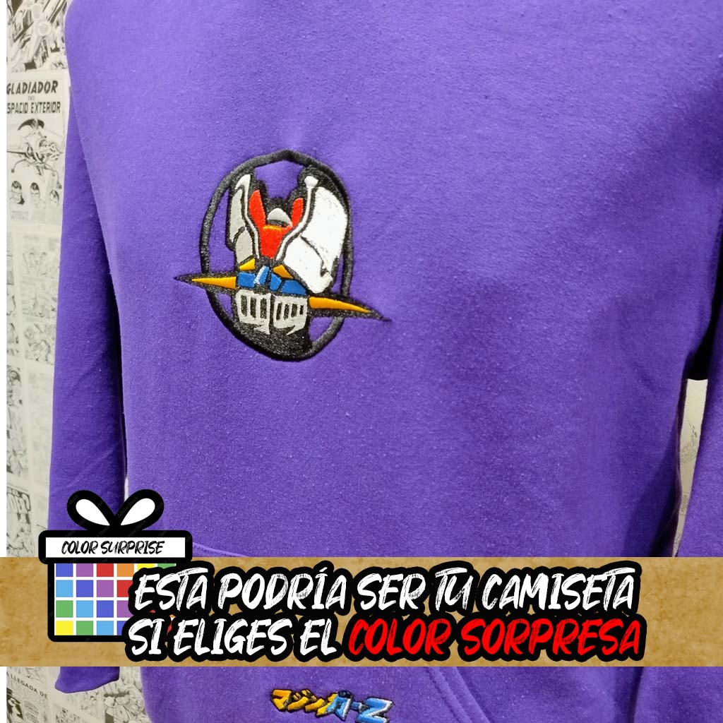 Sudadera Bordada del Anime Mazinger