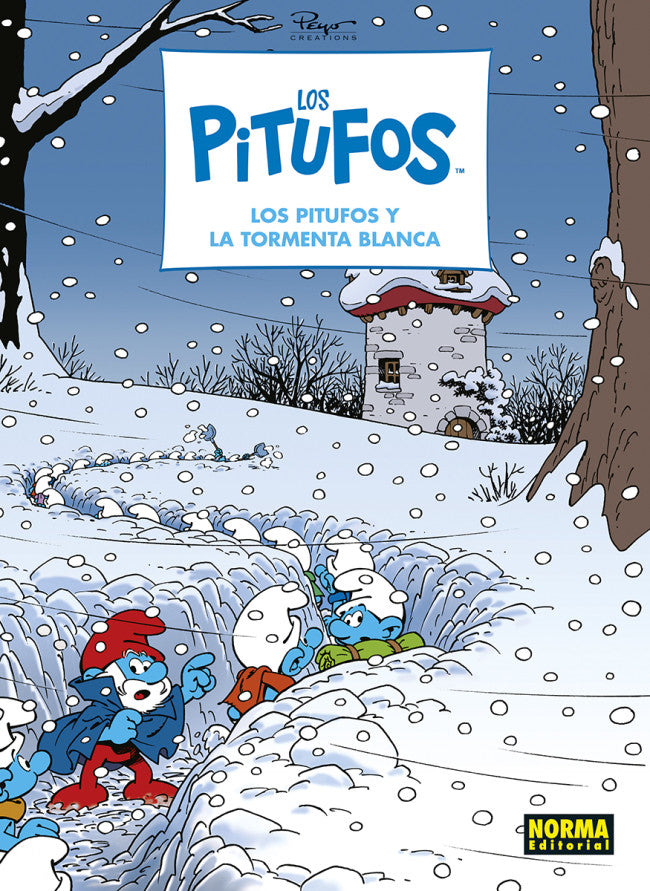 CMC-Los pitufos 40, La tormenta blanca