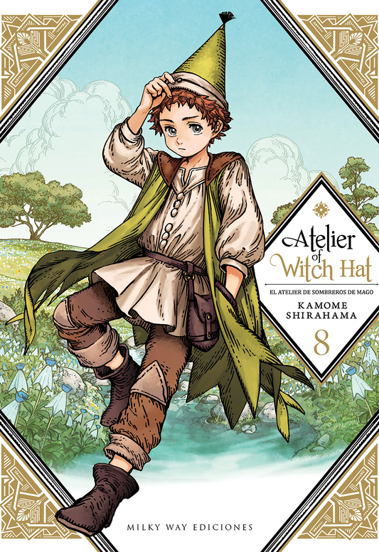 Atelier of Witch Hat 08 - portada