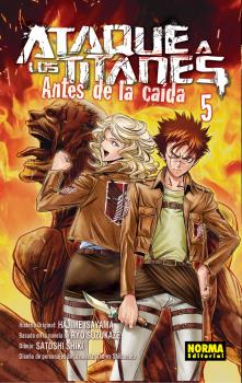 Antes de la caída Ataque a los Titanes 05 - portada