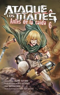 Antes de la caída Ataque a los Titanes 06 - portada