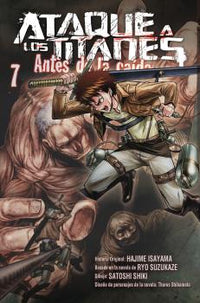 Antes de la caída Ataque a los Titanes 07 - portada