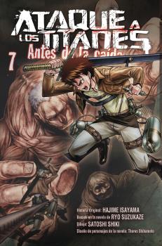Antes de la caída Ataque a los Titanes 07 - portada