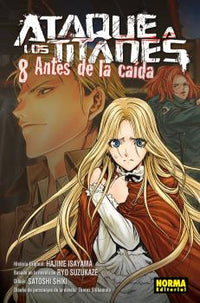 Antes de la caída Ataque a los Titanes 08 - portada