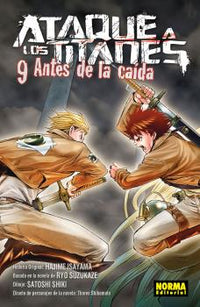 Antes de la caída Ataque a los Titanes 09 - portada