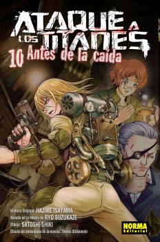 Antes de la caída Ataque a los Titanes 10 - portada