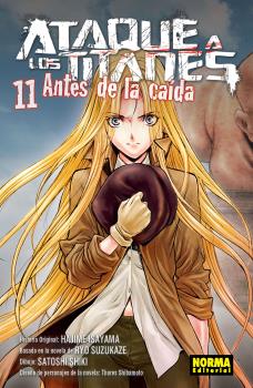 Antes de la caída Ataque a los Titanes 11 - portada