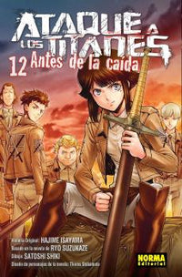 Antes de la caída Ataque a los Titanes 12 - portada