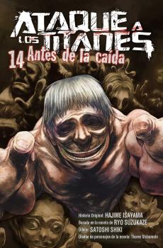 Antes de la caída Ataque a los Titanes 14 - portada