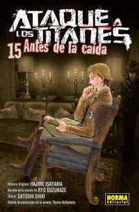 Antes de la caída Ataque a los Titanes 15 - portada