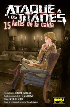 Antes de la caída Ataque a los Titanes 15 - portada