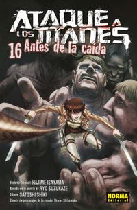 Antes de la caída Ataque a los Titanes 16 - portada