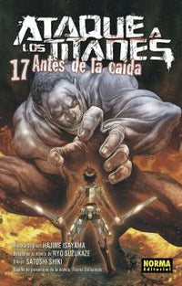 Antes de la caída Ataque a los Titanes 17 - portada