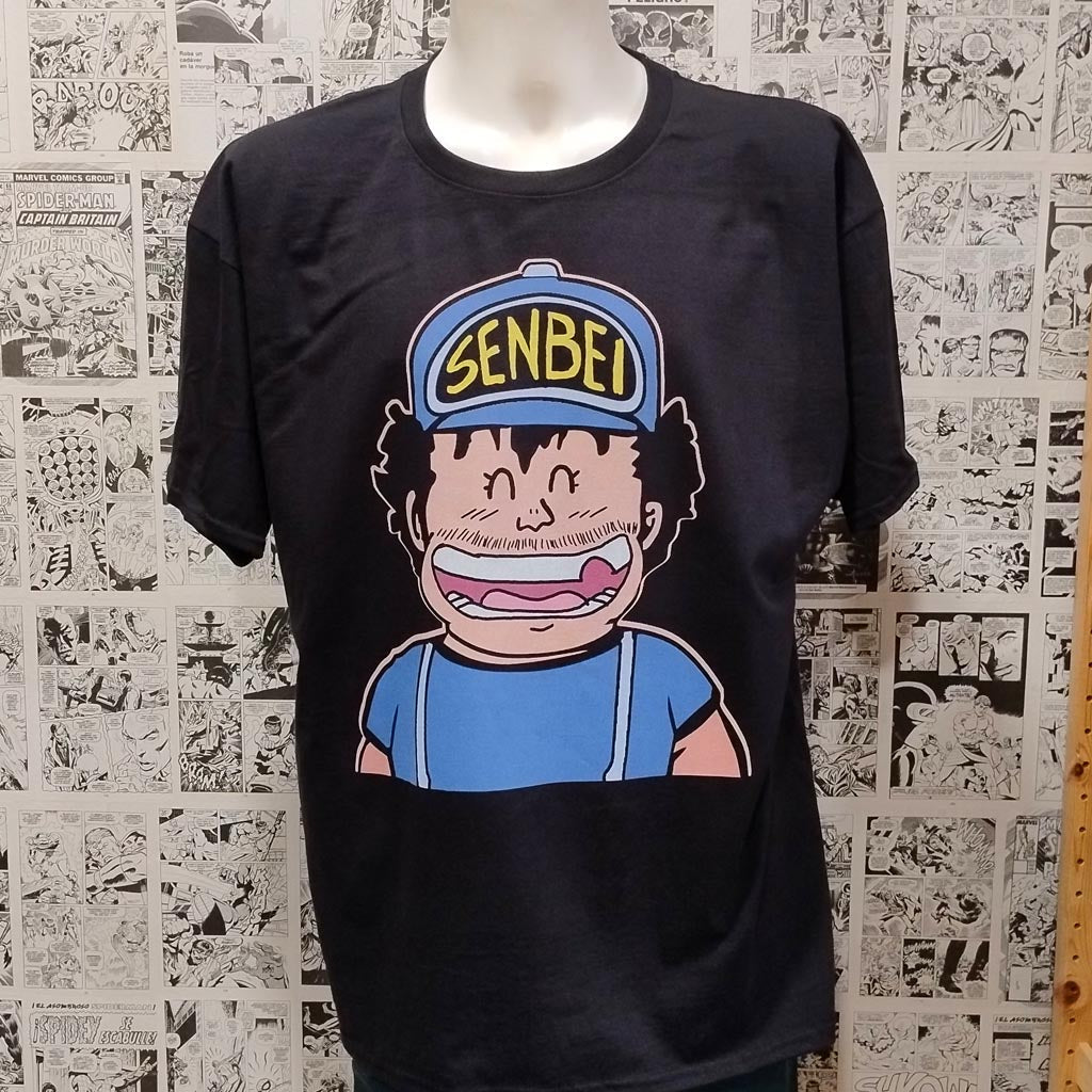 Camiseta Senbei Norimaki | Anime Dr. Slump | Infantil - Vista Frontal