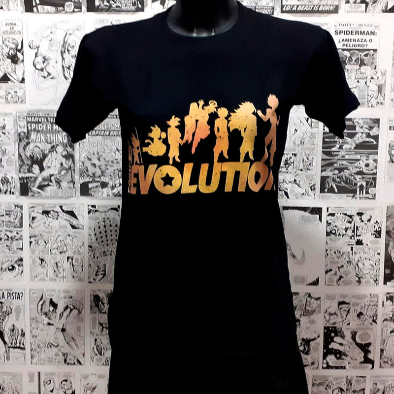 Dragon Ball | Goku y Todas sus Evoluciones | Camiseta Anime - Infantil
